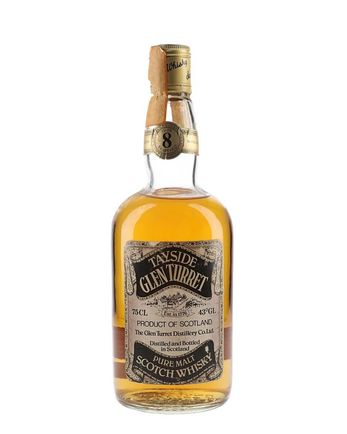 Glenturret Tayside 8 år gammal Bottled 1970's