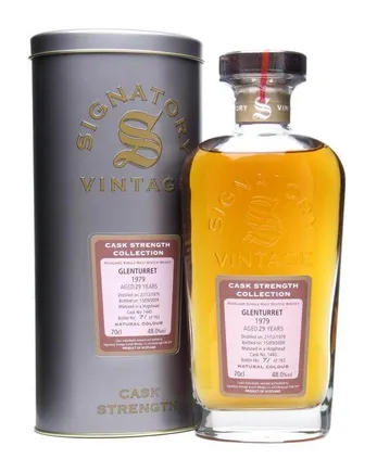 Glenturret 1979 29 år gammal Signatory Cask Strength Collection