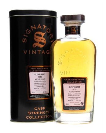 Glenturret 1979 31 år gammal Cask #1444 Signatory Cask Strength Collection