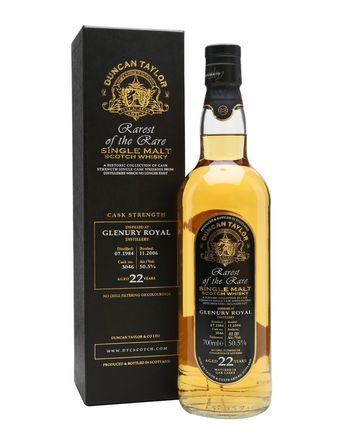 Glenury Royal 1984 22 år gammal Duncan Taylor Rarest of the Rare