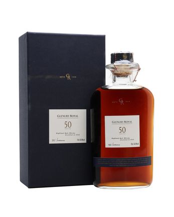 Glenury Royal 1953 50 år gammal Dark Sherry