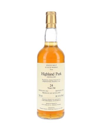 Highland Park 1962 24 år gammal Independent Bottling