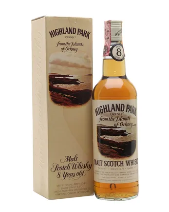 Highland Park 8 år gammal Bottled 1970's