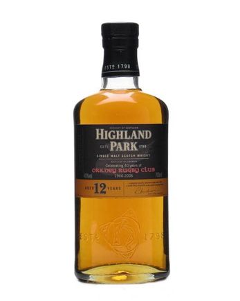 Highland Park 12 år gammal Orkney Rugby Club