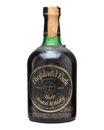 Highland Park 18 år gammal Bottled 1970s
