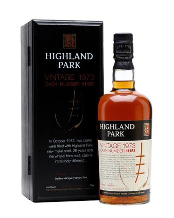 Highland Park 1973 28 år gammal Sherry Cask
