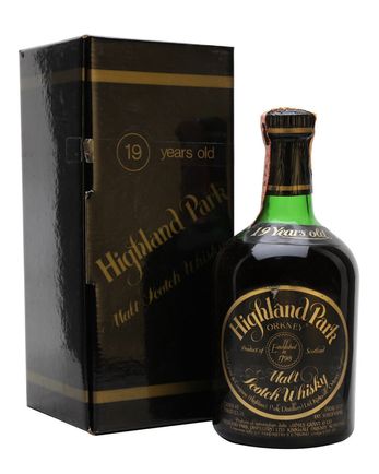 Highland Park 19 år gammal Bottled 1970s