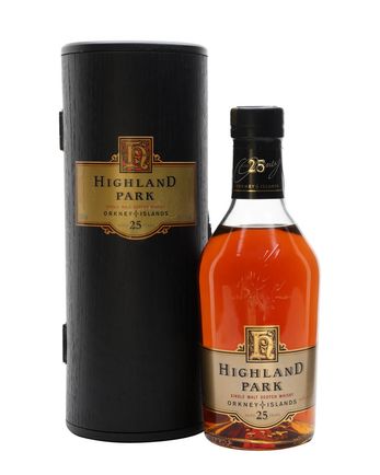 Highland Park 25 år gammal (old bottle-shape)
