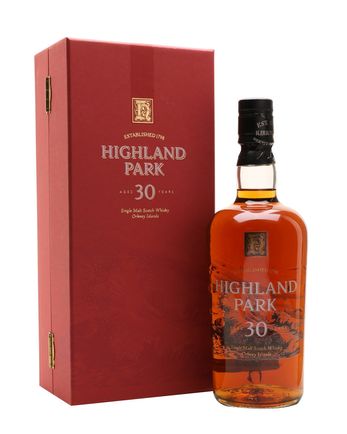 Highland Park 30 år gammal red box