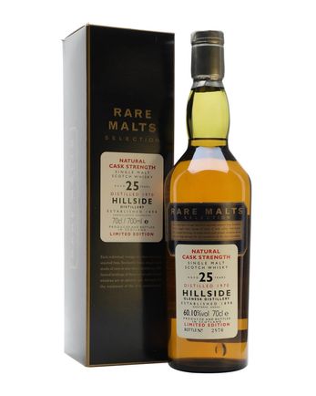 Hillside 1970 25 år gammal Rare Malts