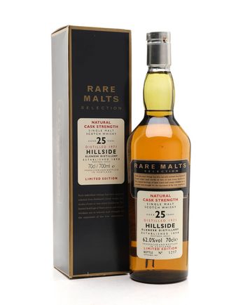 Hillside 1971 25 år gammal Rare Malts