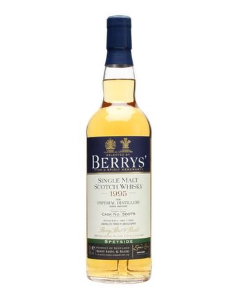 Imperial 1995 17 år gammal Cask #50075 Berry Bros & Rudd