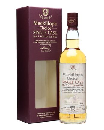 Imperial 1990 19 år gammal Cask #11966 Mackillop's