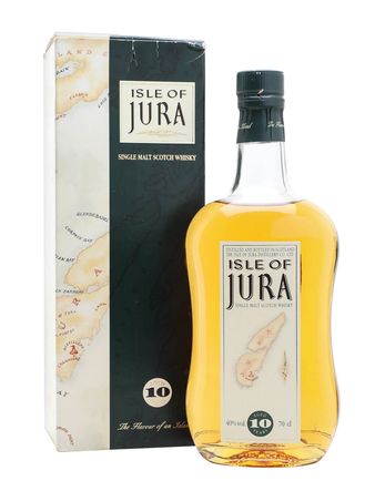Isle of Jura 10 år gammal (old bottle)