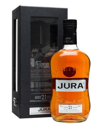 Isle of Jura 21 år gammal - Display Plinth Box