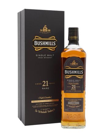 Bushmills Malt 21 år gammal Madeira Finish