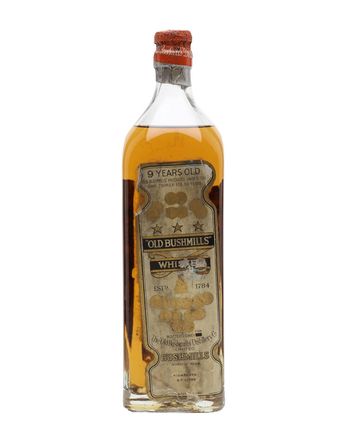 Old Bushmills 9 år gammal Bottled 1960s