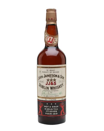 Jameson 7 år gammal Bottled 1960's