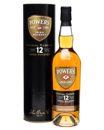 Powers Gold Label 12 år gammal Irish Whiskey Special Reserve