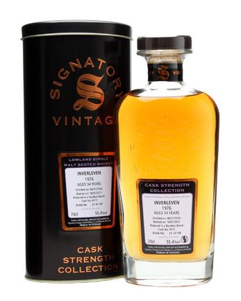 Inverleven 1976 34 år gammal Cask #4111 Signatory