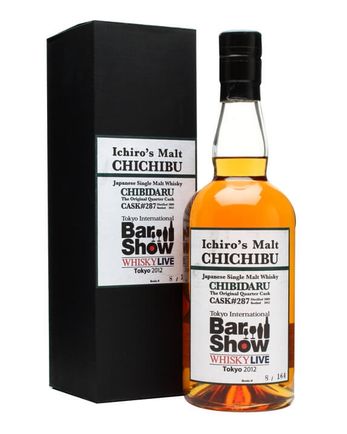 Chichibu 2009 3 år gammal Tokyo International Bar Show Chibidaru Cask #287