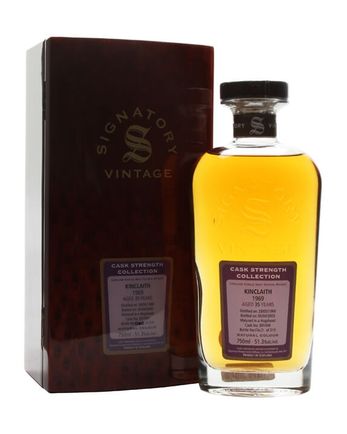 Kinclaith 1969 35 år gammal Cask #301446 Signatory