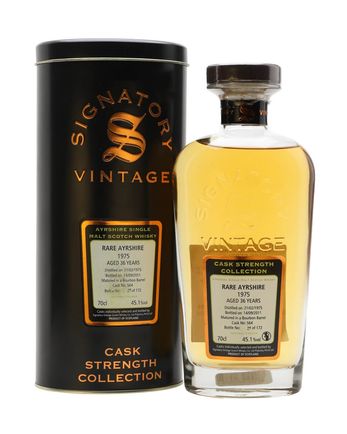 Rare Ayrshire Laydburn 1975 36 år gammal Cask #564 Signatory