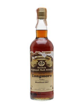 Longmorn 1957 25 år gammal Connoisseurs Choice