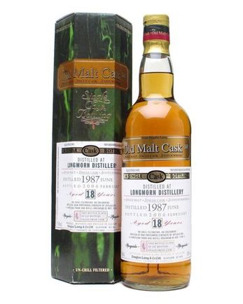 Longmorn 1987 18 år gammal Douglas Laing Old Malt Cask