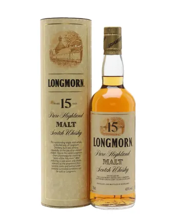 Longmorn 15 år gammal Bottled 1990's
