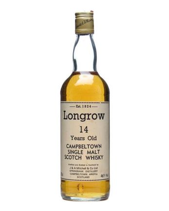 Longrow 14 år gammal Bottled 1980's