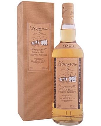 Longrow 1991 10 år gammal Bourbon