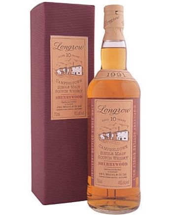 Longrow 1991 10 år gammal Sherry