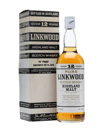 Linkwood 12 år gammal Bottled 1970's