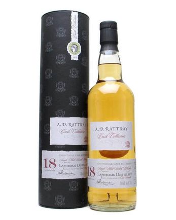 Laphroaig 1990 18 år gammal Bourbon Cask Dewar Rattray Cask Collection