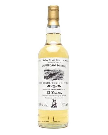 Laphroaig 1993 12 år gammal Auld Dist's Coll'n Independent Bottling