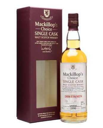 Laphroaig 1990 19 år gammal Cask #11725 Mackillop's