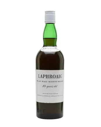 Laphroaig 10 år gammal Bottled 1970's 75cl old label