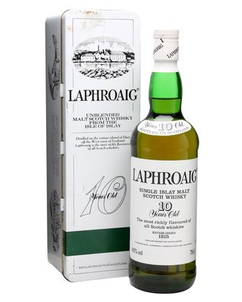 Laphroaig 10 år gammal Bottled 1980s 75cl