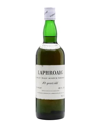 Laphroaig 10 år gammal Bottled 1970s 75cl