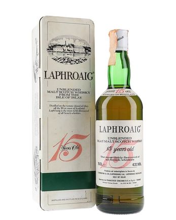 Laphroaig 15 år gammal Bottled 1980s