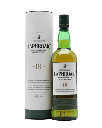 Laphroaig 18 år gammal (2009 presentation)