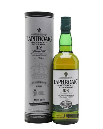 Laphroaig 18 år gammal Queen's Diamond Jubilee Edition