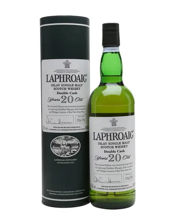 Laphroaig 20 år gammal Double Cask Travel Retail
