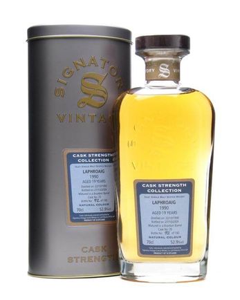 Laphroaig 1990 19 år gammal Signatory