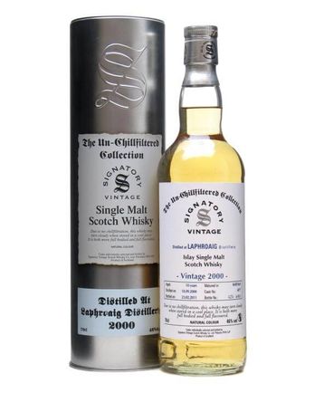 Laphroaig 2000 10 år gammal Un Chillfiltered Collection Signatory Un-Chillfiltered Collection