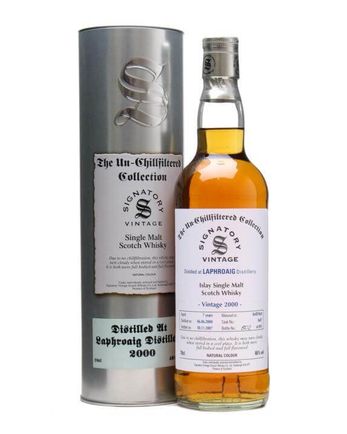 Laphroaig 2000 7 år gammal Un Chillfiltered Bottled 2007 Signatory Un-Chillfiltered Collection