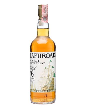 Laphroaig 1970 16 år gammal Sestante Ship Label