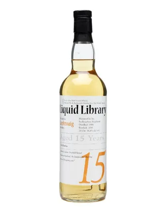 Laphroaig 1996 15 år gammal Liquid Library The Whisky Agency