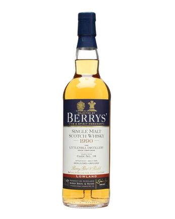 Littlemill 1990 21 år gammal Cask #18 Berry Bros & Rudd